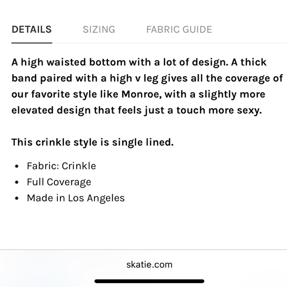 Skatie Freya Bikini Bottom in Rendezvous - Picture 6 of 7